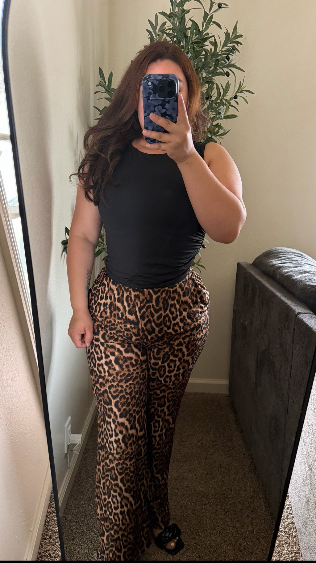 Leopard pants