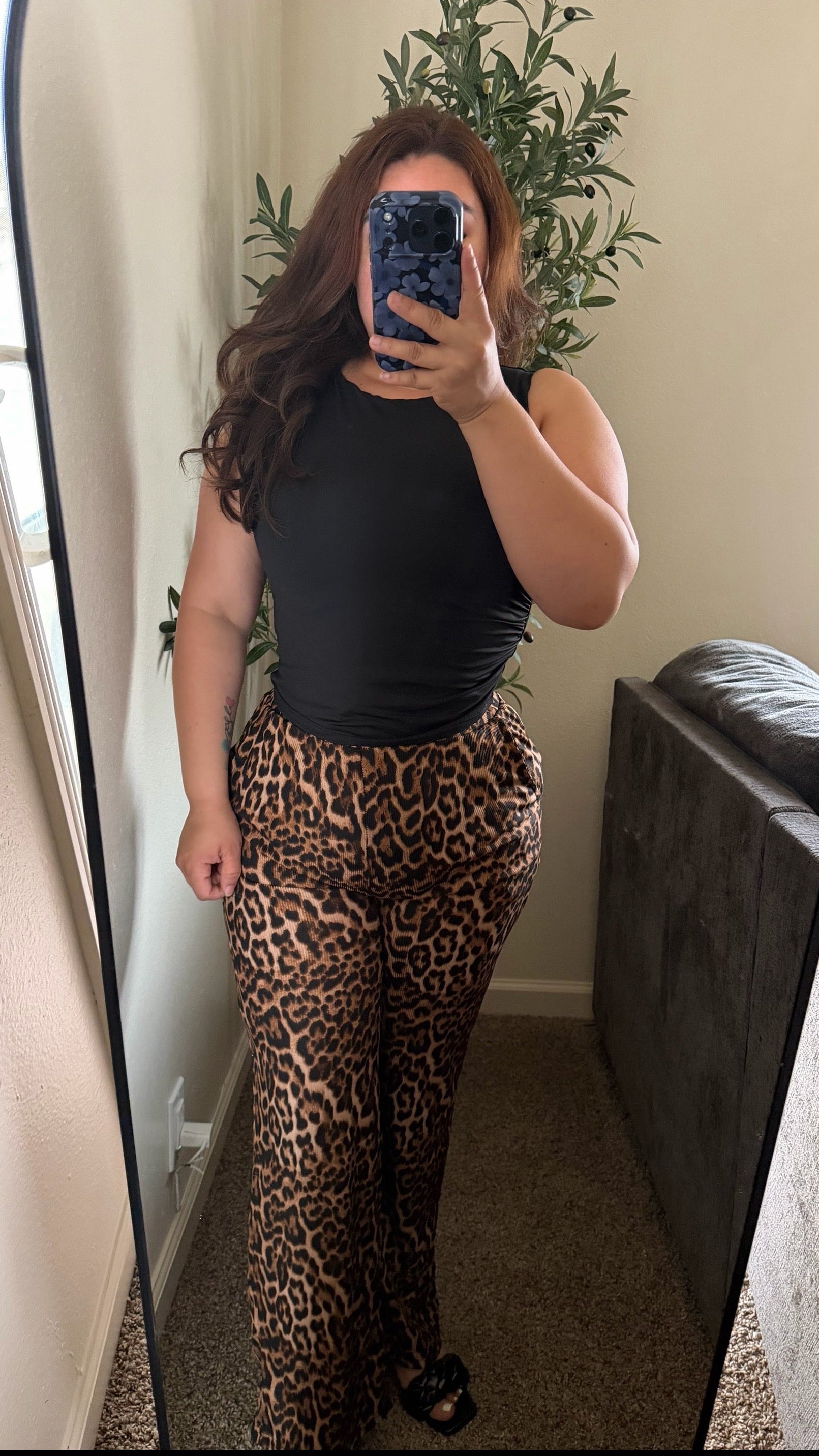 Leopard pants